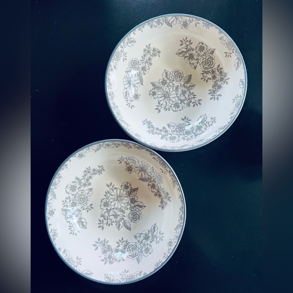 Pfaltzgraff Gabriela Gray Pasta Bowls (set of 2)
